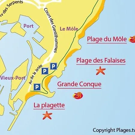 Climatise Centre Port Piscine Appartement Agde